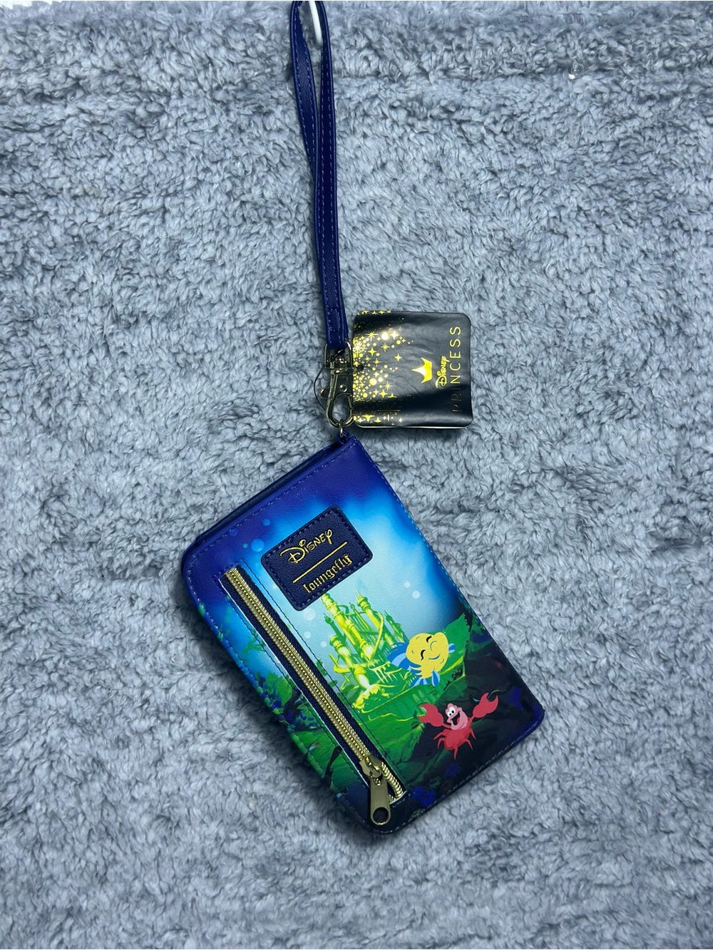 Loungefly Disney Princess The Little Mermaid Wallet Wristlet Ariel NWT